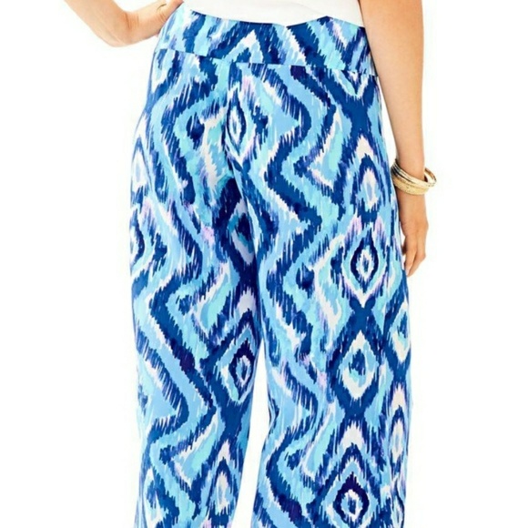 Lilly Pulitzer Lolani Silk Palazzo Pants NWT - Picture 3 of 5